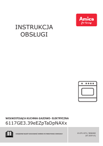 Instrukcja Amica 6117GET3.39HZpTaDpNA(Xx) Kuchnia