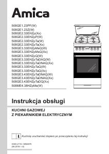 Instrukcja Amica 58ME4.38HZpMs(W) Kuchnia