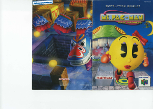 Handleiding Nintendo N64 Ms. Pac-Man - Maze Madness