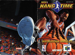 Bruksanvisning Nintendo N64 NBA Hang Time