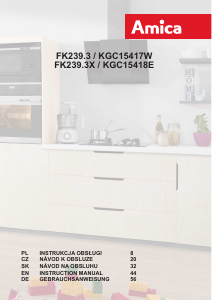 Handleiding Amica FK239.3 Koel-vries combinatie