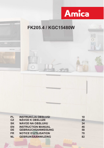 Handleiding Amica FK205.4 Koel-vries combinatie