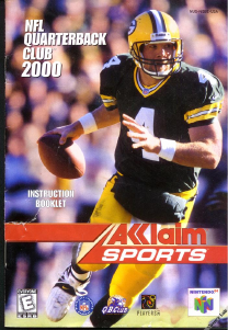Bruksanvisning Nintendo N64 NFL Quarterback Club 2000