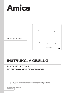 Instrukcja Amica PI6540FN Płyta do zabudowy