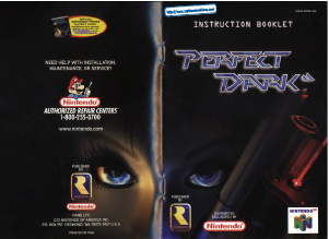 Bruksanvisning Nintendo N64 Perfect Dark
