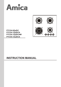 Handleiding Amica PGCZ7411 Kookplaat