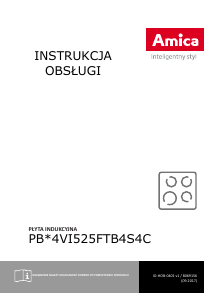 Instrukcja Amica PI6541S4UD Płyta do zabudowy