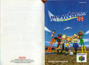 Bruksanvisning Nintendo N64 Pilotwings