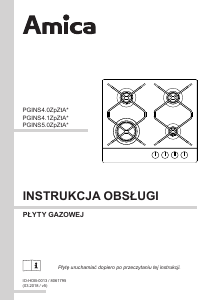 Instrukcja Amica PG9511XR IN Płyta do zabudowy