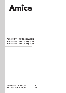 Instrukcja Amica PG6510SPR Płyta do zabudowy