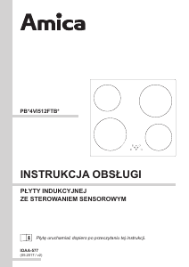 Instrukcja Amica PI6512TU Płyta do zabudowy