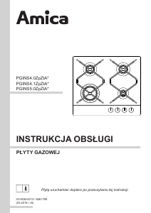 Instrukcja Amica PG6510XR IN Płyta do zabudowy