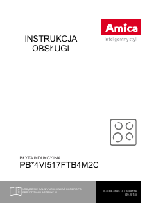 Instrukcja Amica PI6544 PIEZO Płyta do zabudowy