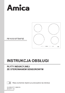 Instrukcja Amica PI6540U IN Płyta do zabudowy