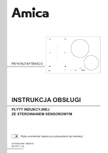 Instrukcja Amica IN 7543 ICSTK Płyta do zabudowy