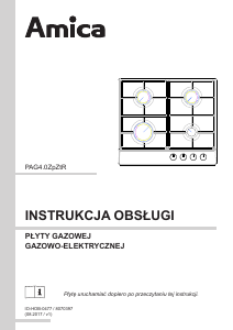 Instrukcja Amica PG6510XEH Płyta do zabudowy
