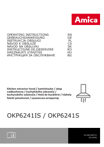 Bedienungsanleitung Amica OKP 6241 IS Dunstabzugshaube