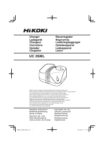 Manual Hikoki UC 3SML Carregador de pilhas