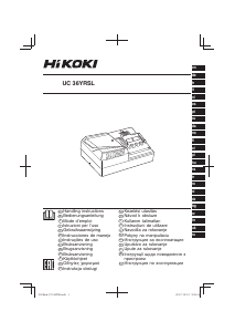 Návod Hikoki UC 36YRSL Nabíjačka batérií