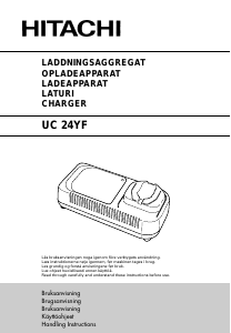 Käyttöohje Hitachi UC 24YF Akkulaturi