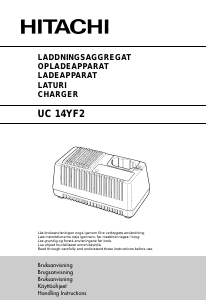 Käyttöohje Hitachi UC 14YF2 Akkulaturi