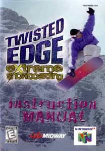 Bruksanvisning Nintendo N64 Twisted Edge - Extreme Snowboarding