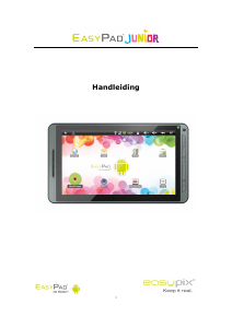 Bedienungsanleitung Easypix EasyPad Junior Tablet