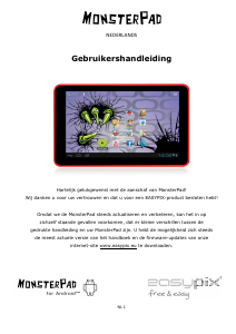 Bedienungsanleitung Easypix MonsterPad Tablet