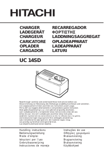 Handleiding Hitachi UC 14SD Batterijlader