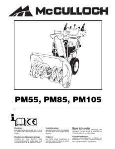 Brugsanvisning McCulloch PM55 Sneslynge