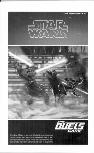 Handleiding Hasbro Star Wars Epic Duels Game