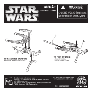 Handleiding Hasbro Star Wars Episode III Wookie