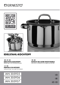 Manuale Ernesto IAN 305935 Pentola