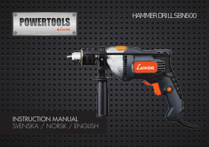 Manual Luxor SBN600 Impact Drill