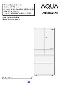 Panduan Aqua AQR-IG625AM Kulkas-Freezer