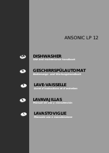 Mode d’emploi Ansonic LP 12 Lave-vaisselle