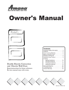 Manual Amana ACB6260AB Oven