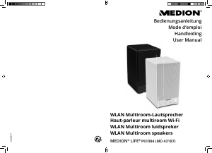 Bruksanvisning Medion LIFE P61084 (MD 43187) Högtalare