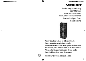 Bruksanvisning Medion LIFE X64004 (MD 44050) Högtalare