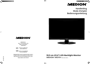 Bedienungsanleitung Medion Akoya P55061 (MD 20461) LED monitor