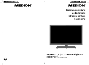 Handleiding Medion LIFE P13172 (MD 21412) LED televisie