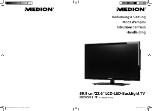 Handleiding Medion LIFE P12235 (MD 21335) LED televisie