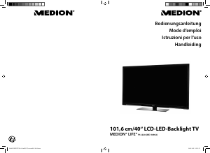 Bedienungsanleitung Medion LIFE P12220 (MD 30902) LED fernseher