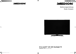 Bedienungsanleitung Medion LIFE X16012 (MD 30940) LED fernseher