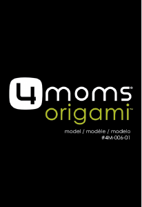 Handleiding 4moms Origami Kinderwagen