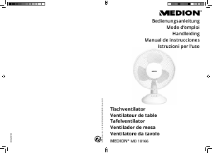 Handleiding Medion MD 18166 Ventilator