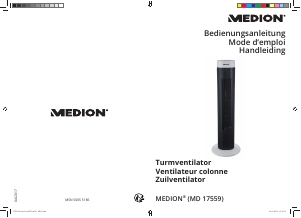 Bedienungsanleitung Medion MD 17559 Ventilator