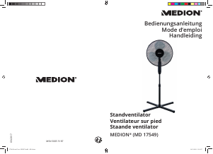 Bedienungsanleitung Medion MD 17549 Ventilator
