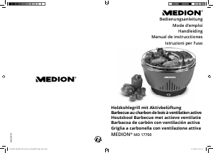 Handleiding Medion MD 17700 Barbecue