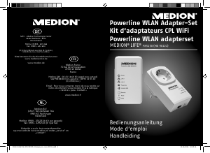 Bruksanvisning Medion LIFE P85150 (MD 90222) Powerline adapter